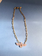 Collier condor quartz