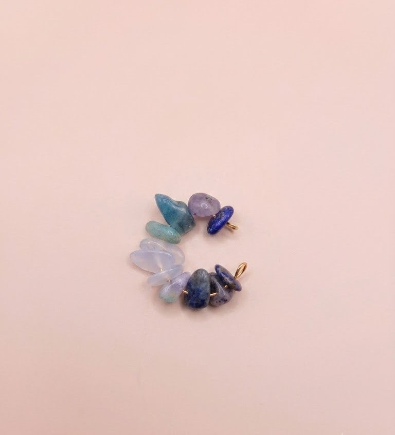 Earcuff bleue