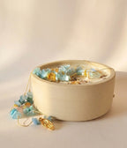 Collier signature aigue-marine