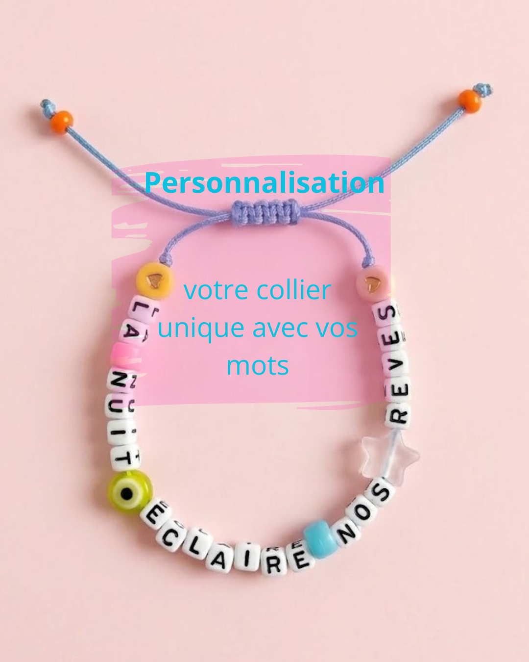 Bracelet à personnaliser